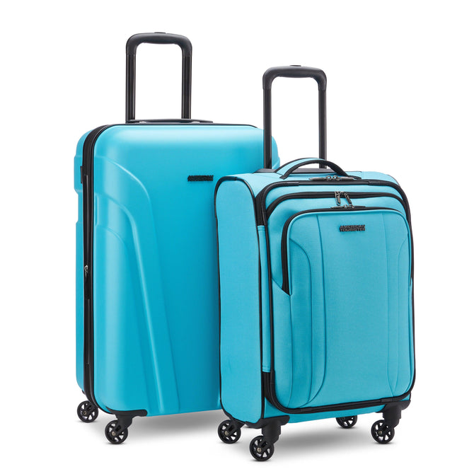 variant:43668237877440 AT Troupe Duo Spinner Luggage Pool
