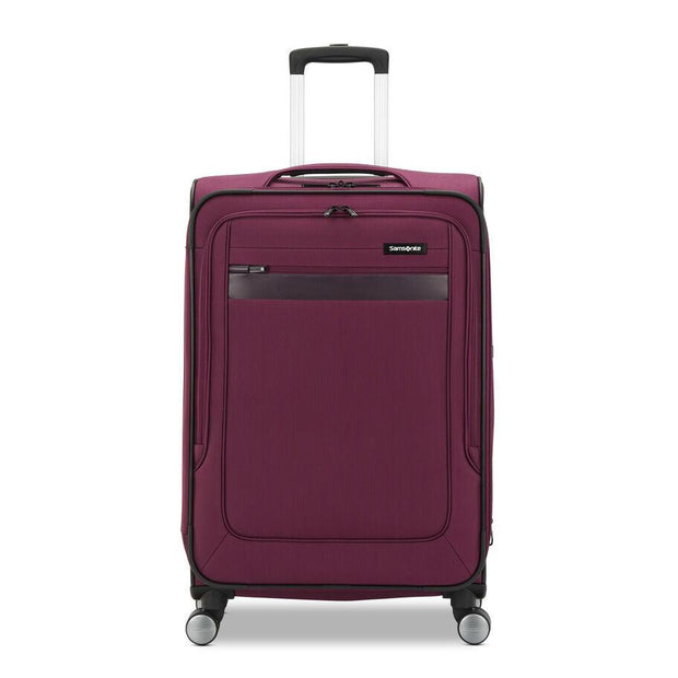 variant:43776811204800 Samsonite Ascella 3.0 Softside Medium Checked Luggage Plum