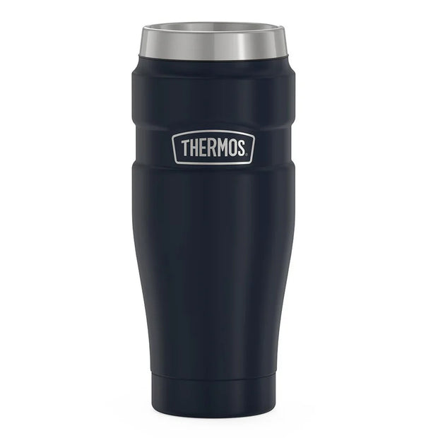 variant:46530409169088 16 oz Stainless Steel  Travel Tumbler Matte Midnight Blue
