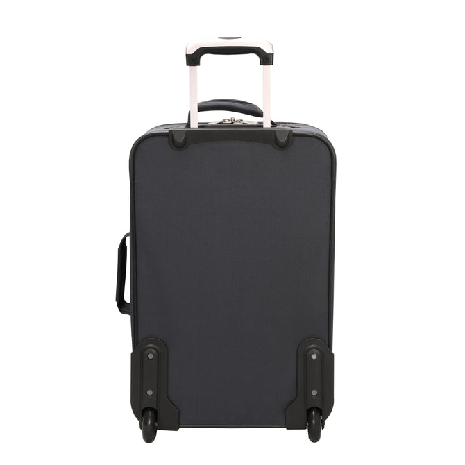 variant:43715325952192 Skyway Epic Softside Carry-On Spinner Luggage Black