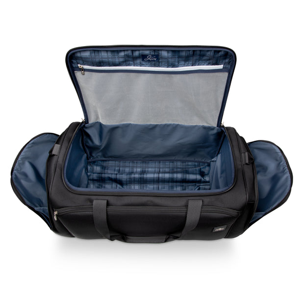 variant:45647796928704 Sigma 7.0 Softside Large Rolling Duffel Black