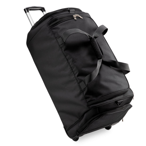 variant:45647796928704 Sigma 7.0 Softside Large Rolling Duffel Black
