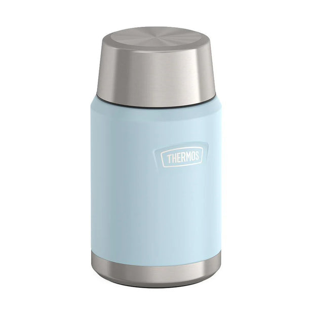 variant:46529430192320 24 oz Stainless Steel Food Jar w/ Spoon Glacier