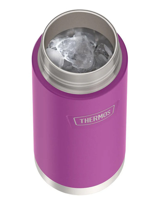 variant:46488642945216 Thermos 18 oz Stainless Steel Kids Water Bottle w/ Spout Lid Plum