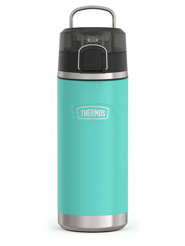 variant:46488643141824 Thermos 18 oz Stainless Steel Kids Water Bottle w/ Spout Lid Seafoam