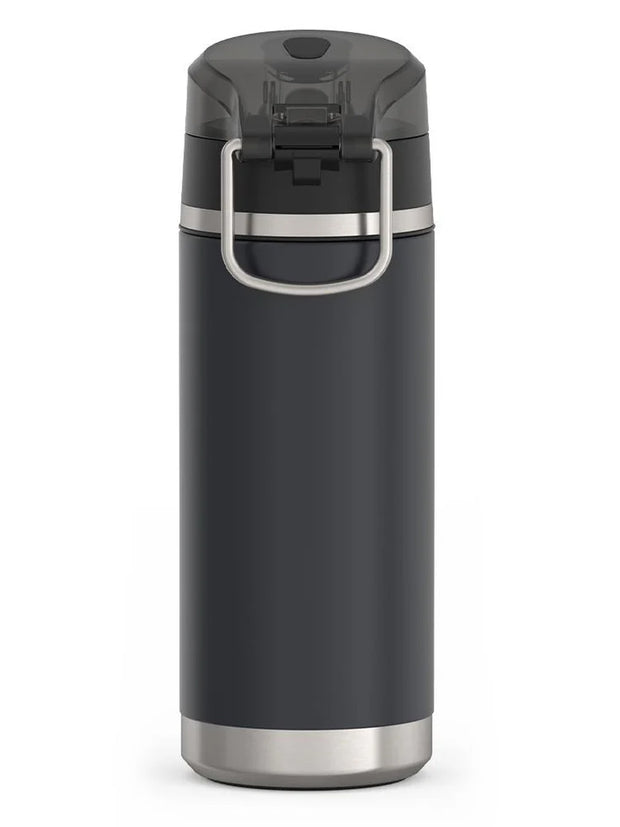 variant:46488643436736 Thermos 18 oz Stainless Steel Kids Water Bottle w/ Spout Lid Granite