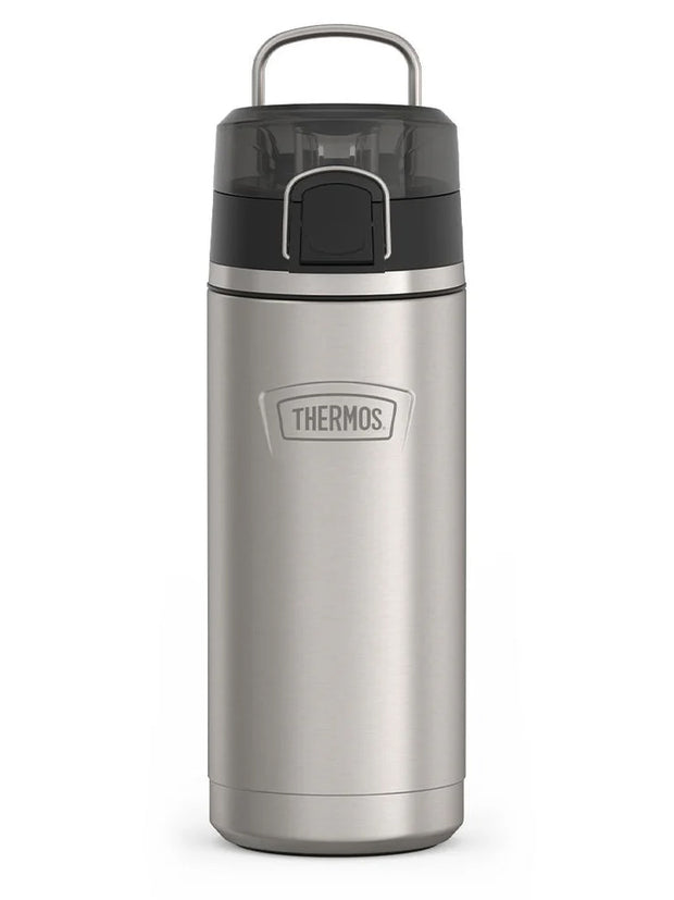 variant:46488629444800 Thermos 18 oz Stainless Steel Kids Water Bottle w/ Spout Lid Stainless Steel 