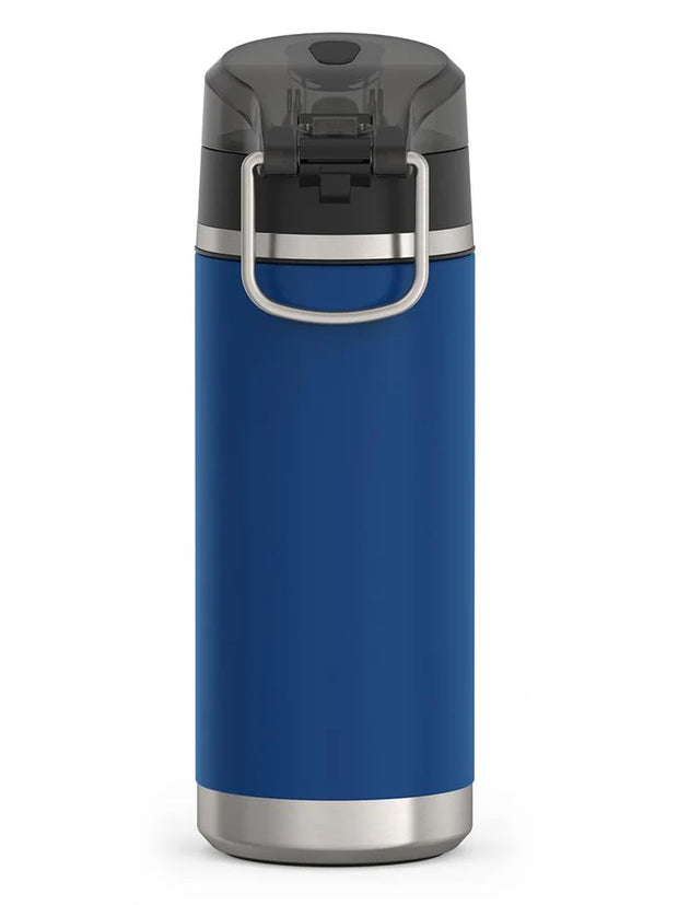variant:46488643010752Thermos 18 oz Stainless Steel Kids Water Bottle w/ Spout Lid Navy