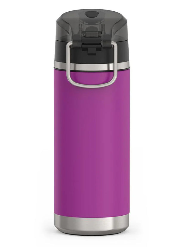 variant:46488642945216 Thermos 18 oz Stainless Steel Kids Water Bottle w/ Spout Lid Plum