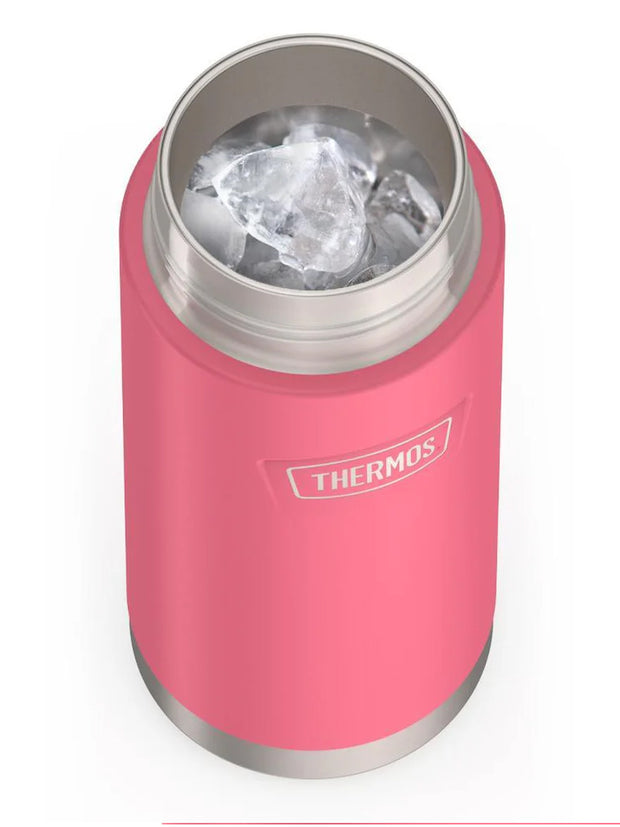 variant:46488643207360 Thermos 18 oz Stainless Steel Kids Water Bottle w/ Spout Lid Pink