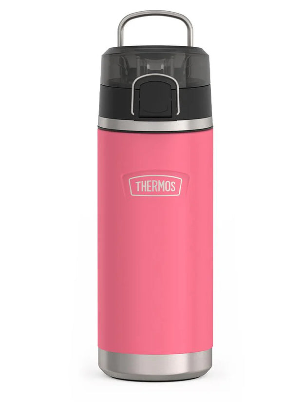 variant:46488643207360 Thermos 18 oz Stainless Steel Kids Water Bottle w/ Spout Lid Pink