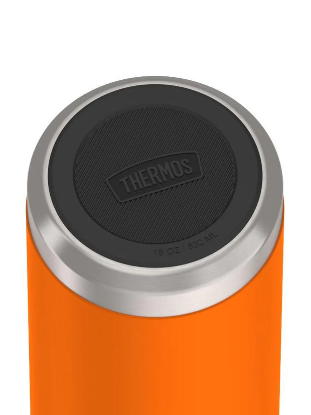 variant:46488643272896 Thermos 18 oz Stainless Steel Kids Water Bottle w/ Spout Lid Orange