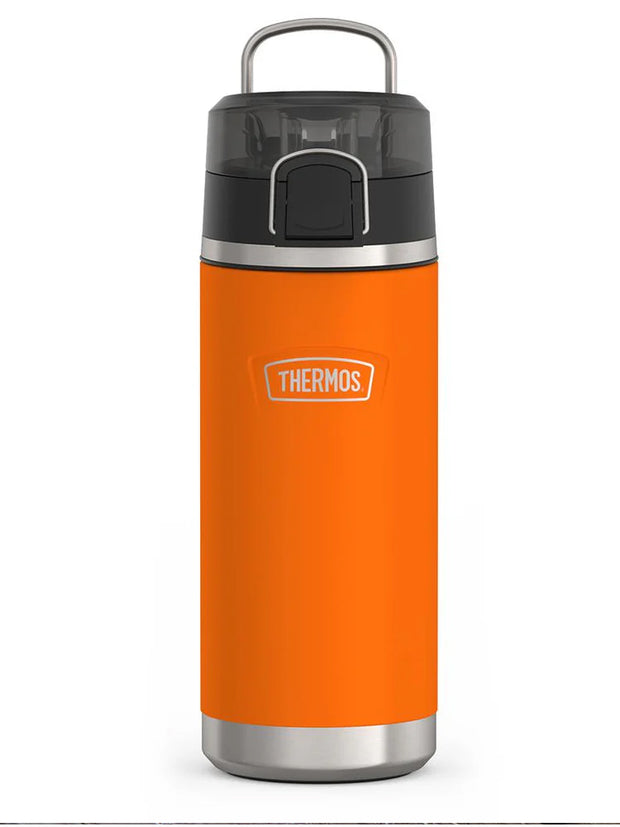 variant:46488643272896 Thermos 18 oz Stainless Steel Kids Water Bottle w/ Spout Lid Orange
