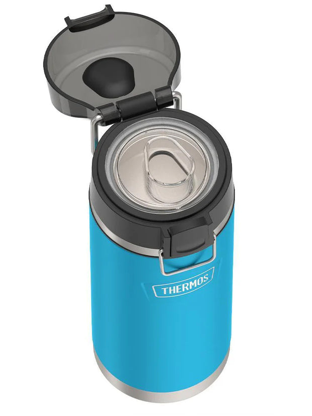 variant:46488642879680 Thermos 18 oz Stainless Steel Kids Water Bottle w/ Spout Lid Teal