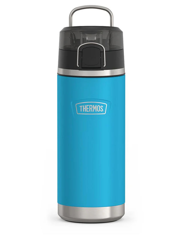 variant:46488642879680 Thermos 18 oz Stainless Steel Kids Water Bottle w/ Spout Lid Teal