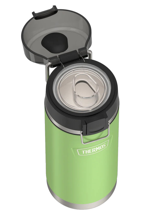 variant:46488643076288 Thermos 18 oz Stainless Steel Kids Water Bottle w/ Spout Lid Lime