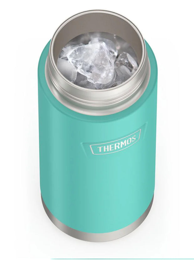 variant:46488643141824 Thermos 18 oz Stainless Steel Kids Water Bottle w/ Spout Lid Seafoam