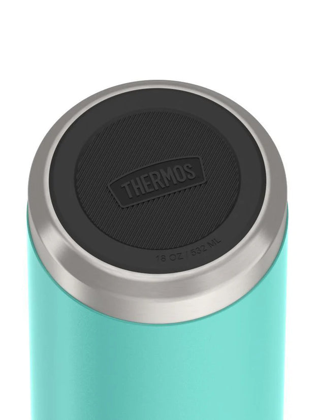 variant:46488643141824 Thermos 18 oz Stainless Steel Kids Water Bottle w/ Spout Lid Seafoam