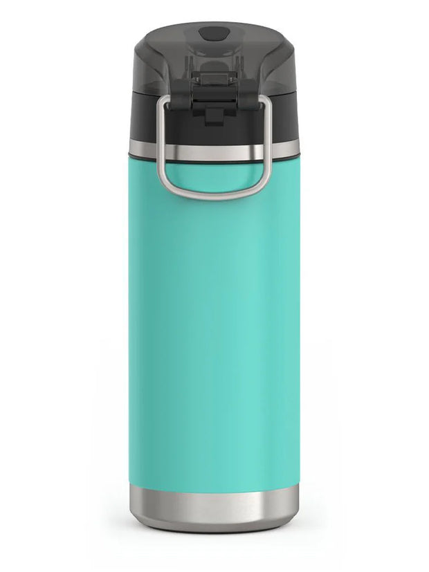 variant:46488643141824 Thermos 18 oz Stainless Steel Kids Water Bottle w/ Spout Lid Seafoam