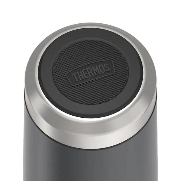 variant:46529110802624 12oz ICON™ SLIM CAN INSULATOR Matte Stainless Granite