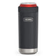 variant:46529110802624 12oz ICON™ SLIM CAN INSULATOR Matte Stainless Granite