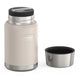 variant:46529430126784 24 oz Stainless Steel Food Jar w/ Spoon Sandstone