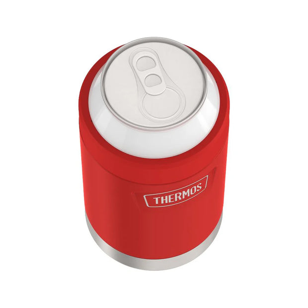 variant:43737240797376 Stainless Steel Beverage Can Insulator Crimson