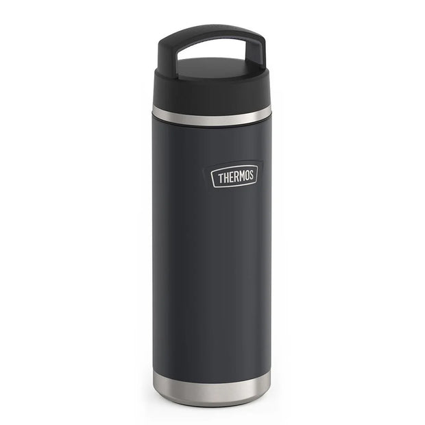 variant:46515266650304 24oz Icon Stainless Steel Water Bottle w/ Screw Top Granite