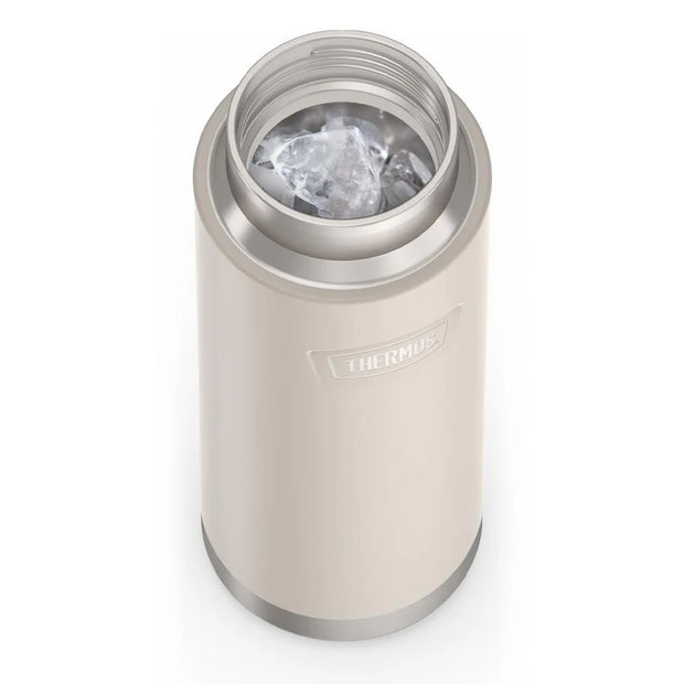 variant:46515269599424 24oz Icon Stainless Steel Water Bottle w/ Screw Top Sandstone