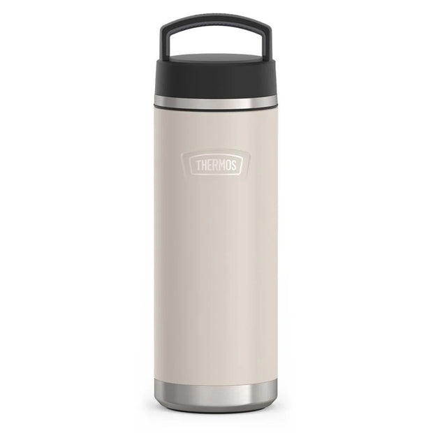 variant:46515269599424 24oz Icon Stainless Steel Water Bottle w/ Screw Top Sandstone