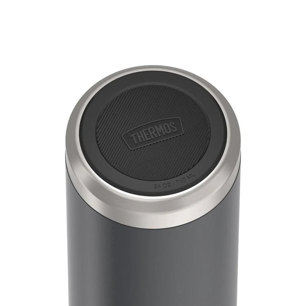 variant:46515266650304 24oz Icon Stainless Steel Water Bottle w/ Screw Top Granite