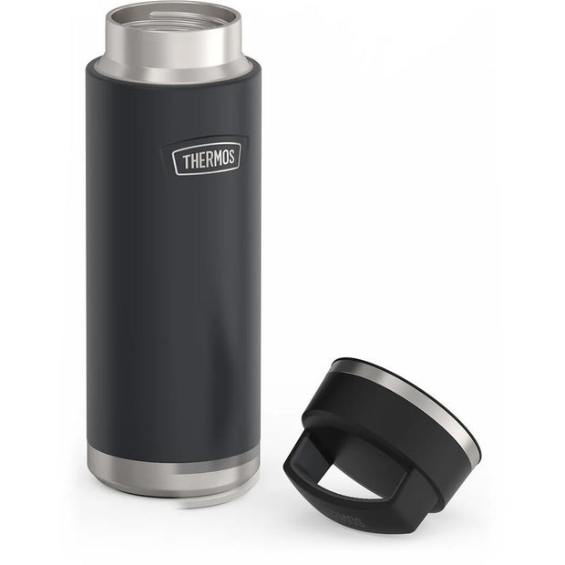 variant:46515266650304 24oz Icon Stainless Steel Water Bottle w/ Screw Top Granite