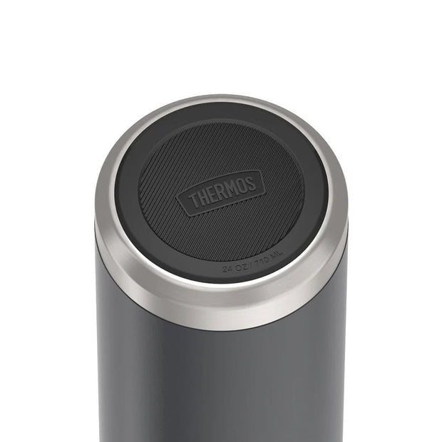 variant:43737238732992 24oz Icon Stainless Steel Water Bottle w/ Spout Granite