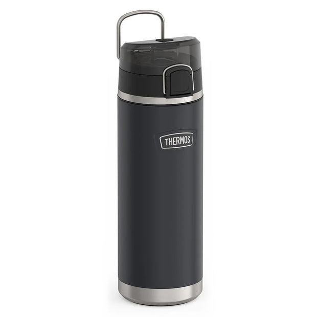 variant:43737238732992 24oz Icon Stainless Steel Water Bottle w/ Spout Granite