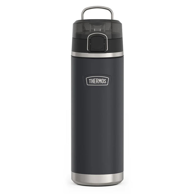 variant:43737238732992 24oz Icon Stainless Steel Water Bottle w/ Spout Granite