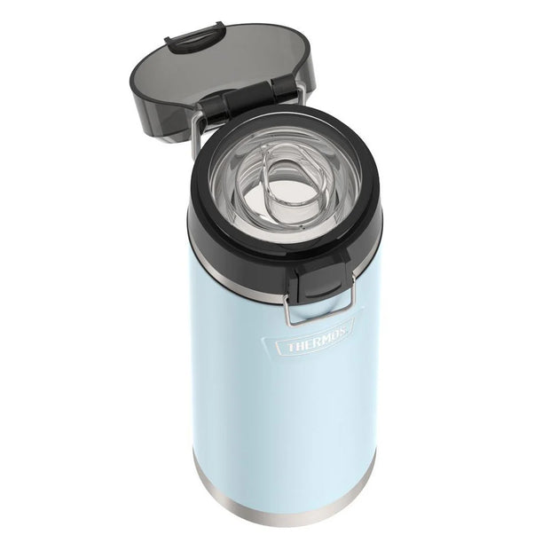 variant:43737238700224 24oz Icon Stainless Steel Water Bottle w/ Spout Glacier