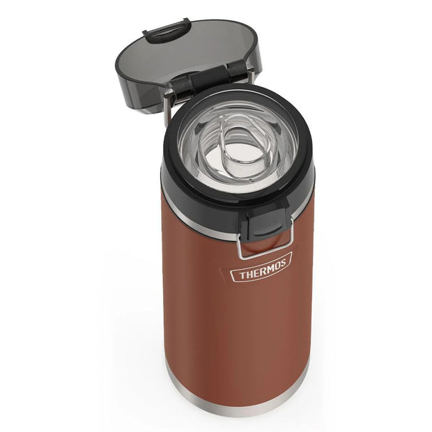 variant:46515668353216 24oz Icon Stainless Steel Water Bottle w/ Spout Saddle