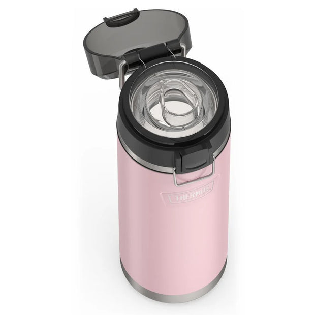 variant:46515668287680 24oz Icon Stainless Steel Water Bottle w/ Spout Pink