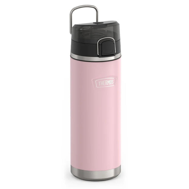 variant:46515668287680 24oz Icon Stainless Steel Water Bottle w/ Spout Pink
