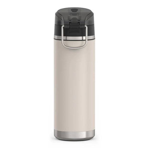 variant:46515668222144 24oz Icon Stainless Steel Water Bottle w/ Spout Sandstone