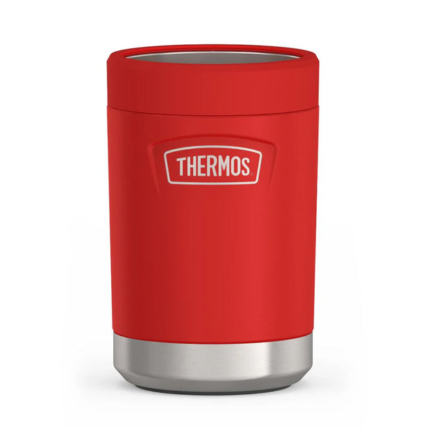 variant:43737240797376 Stainless Steel Beverage Can Insulator Crimson