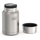 variant:43736977178816 24 oz Stainless Steel Food Jar w/ Spoon Matte Stainless Steel 