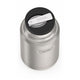 variant:43736977178816 24 oz Stainless Steel Food Jar w/ Spoon Matte Stainless Steel 