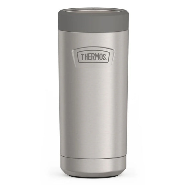variant:46529110671552 12oz ICON™ SLIM CAN INSULATOR Matte Stainless Steel