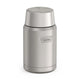 variant:43736977178816 24 oz Stainless Steel Food Jar w/ Spoon Matte Stainless Steel 