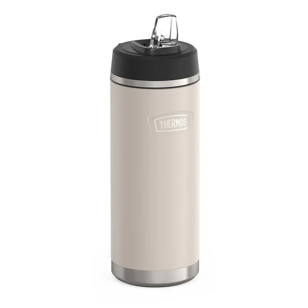 variant:46515459948736 32 oz Stainless Steel Water Bottle w/ Straw Lid Sandstone