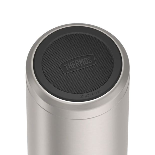 variant:46515459915968 32 oz Stainless Steel Water Bottle w/ Straw Lid Matte Stainless Steel