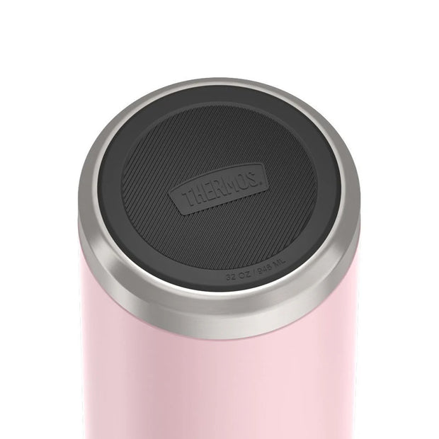 variant:46515536101568 32 oz Stainless Steel Water Bottle w/ Straw Lid Pink