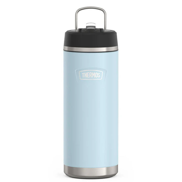 variant:46515536036032 32 oz Stainless Steel Water Bottle w/ Straw Lid Glacier