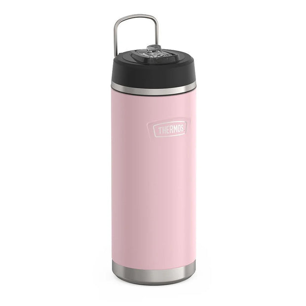 variant:46515536101568 32 oz Stainless Steel Water Bottle w/ Straw Lid Pink